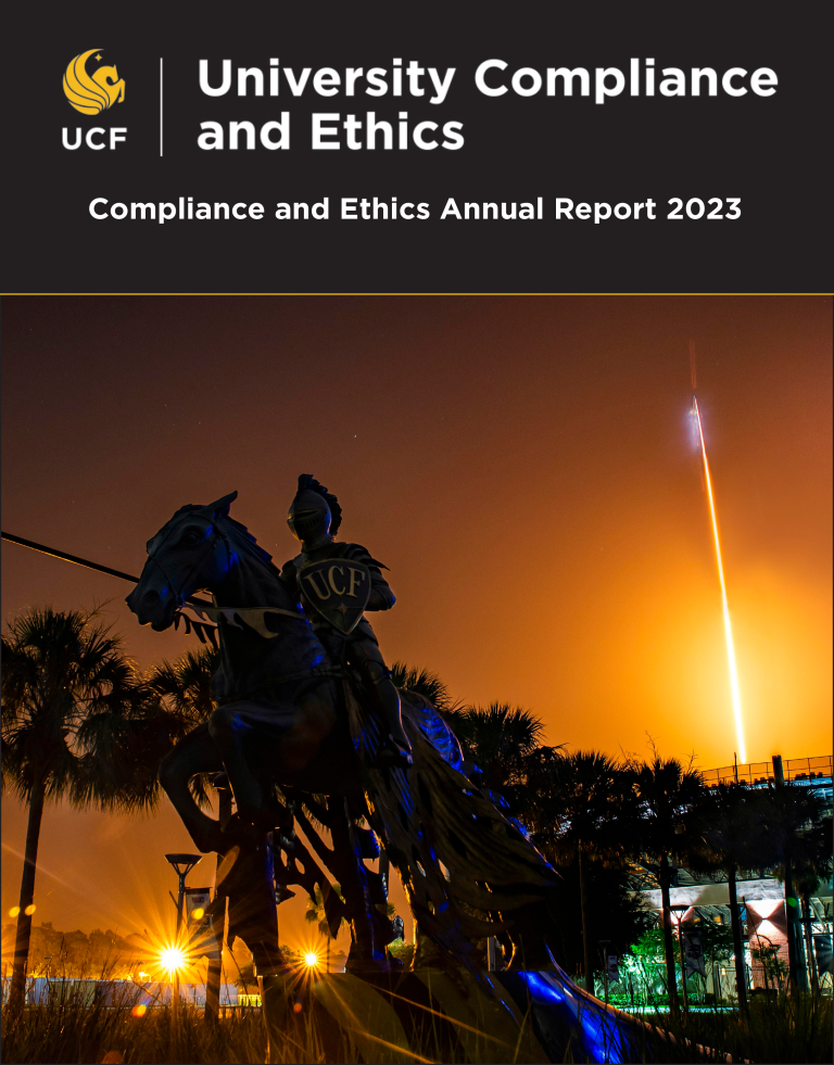 Compliance and Ethics Annual Report 2023 Cover